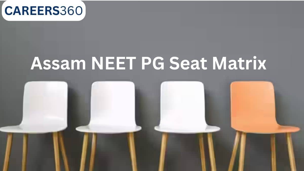 Assam NEET PG Seat Matrix 2025: Total MDS, MS & PG Diploma Seats